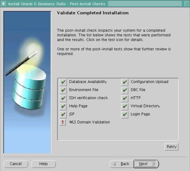 Oracle Apps EBS R12 2 Installation WLS Domain Validation Failed Oracle Trainings For Apps 