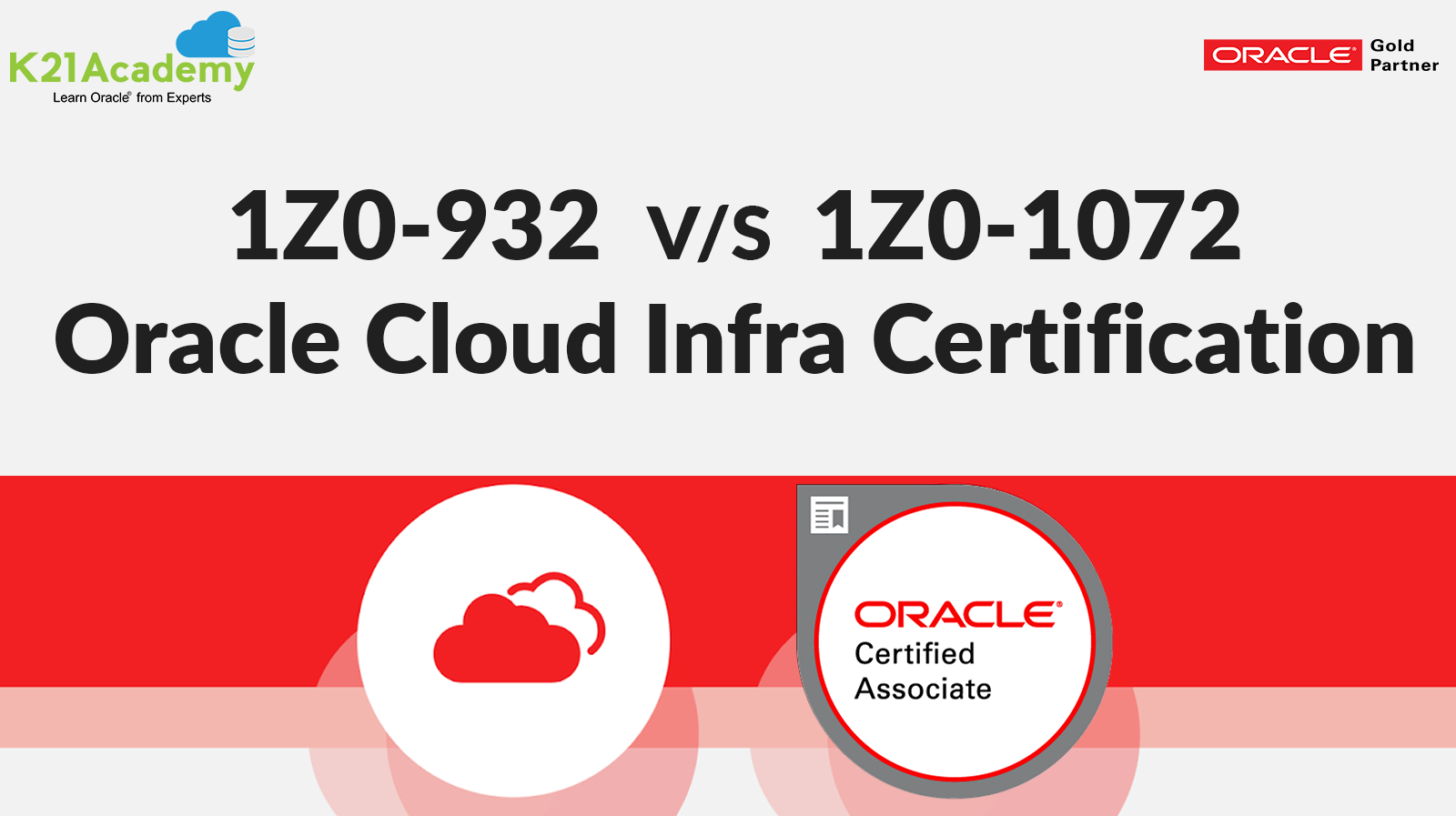 1Z0-932 v/s 1Z0-1072: Oracle Cloud Infra Architect ...