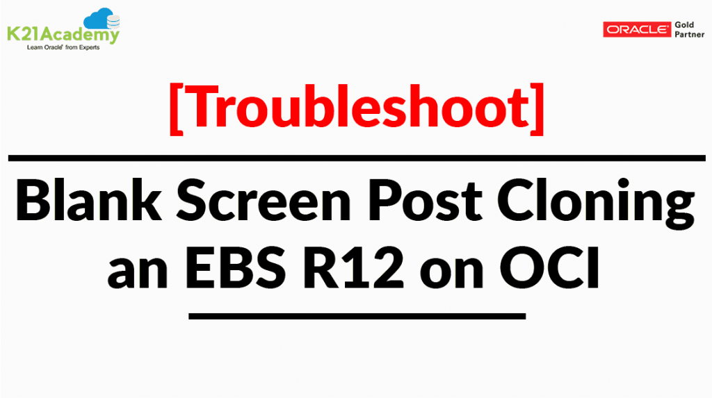 Troubleshooting Blank Screen