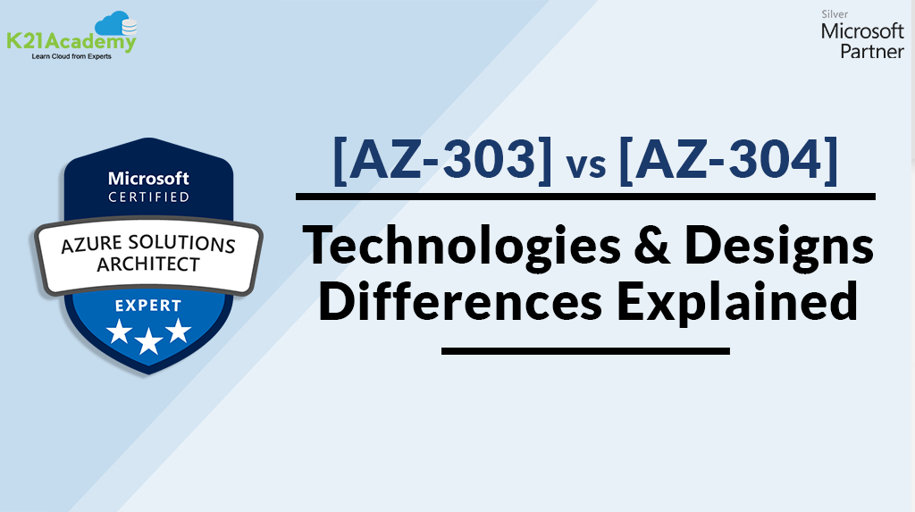 AZ-303/AZ-304 vs AZ-104