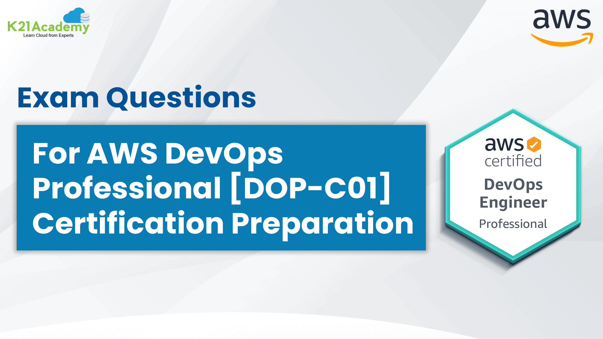 AWS Certified DevOps Professional Certification Exam Questions