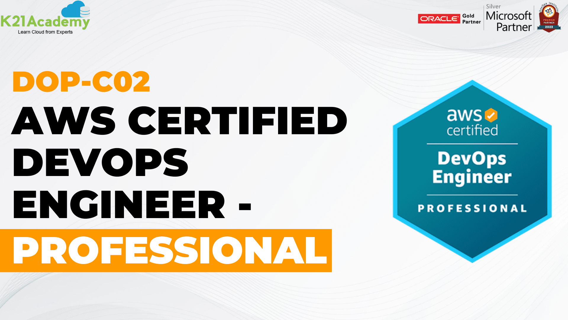 Aws Certified Devops Engineer Professional Dop C Exam Oracle